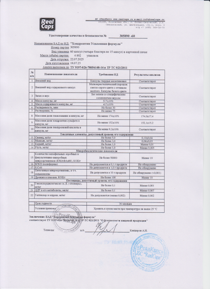 Паспорт №072025